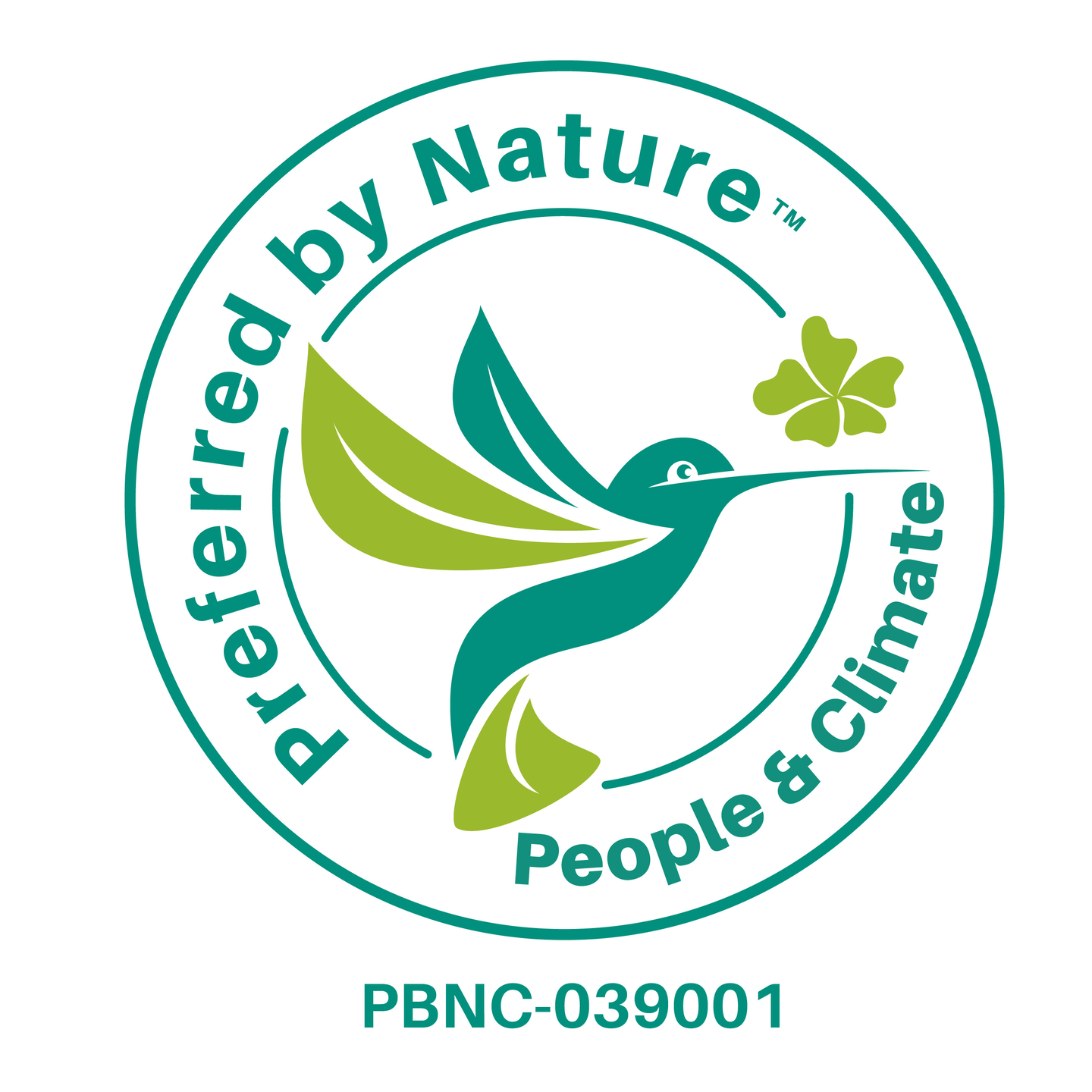 Preferred by Nature, People, and Climate logo
